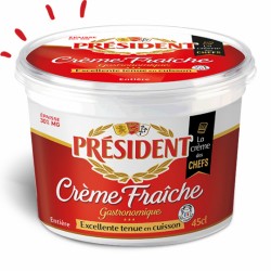 Crème fraiche président